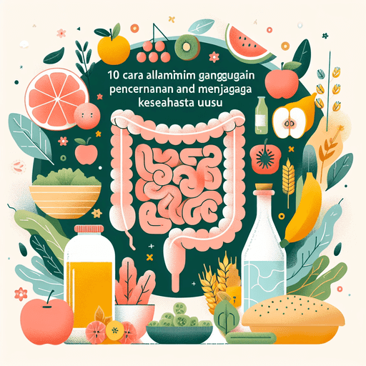 10 Cara Alami Mengatasi Gangguan Pencernaan dan Menjaga Kesehatan Usus